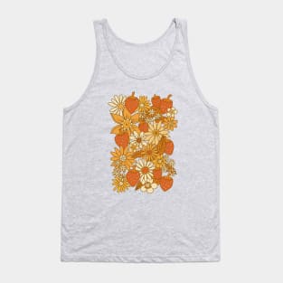 Strawberry Florals - Warm Harvest Tank Top